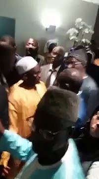Levée du corps de Ousmane Tanor Dieng à Paris