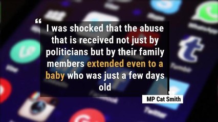 下载视频: MP Cat Smith's baby is trolled wishing its death