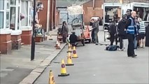 Watch Sir David Jason filming in Doncaster