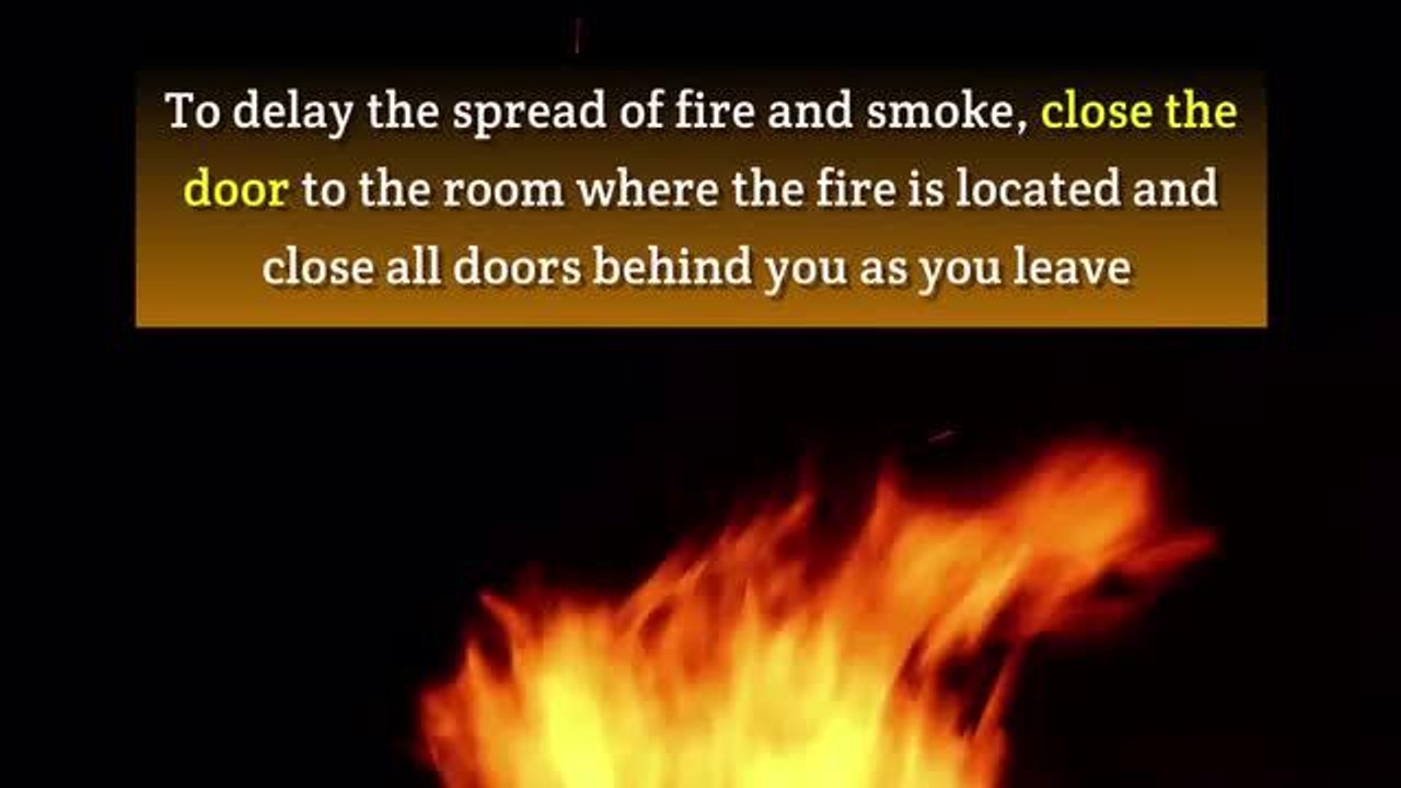 Fire safety video