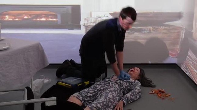 Yorkshire Air Ambulance launches state-of-the-art training simulation equipment with Matthew Syrat, clinical operations manager, at YAA.