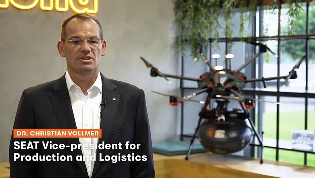 L'usine Seat de Martorell reçoit des livraisons de composants par drone