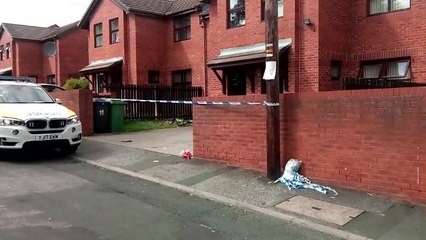 Scene of shooting of Chistopher Lewis on Reginald Street, Chapeltown