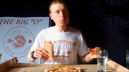Kyle Gibson in the Big O Pizza Challenge