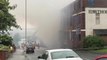Firefighters tackle blaze at former shipyard in Hebburn