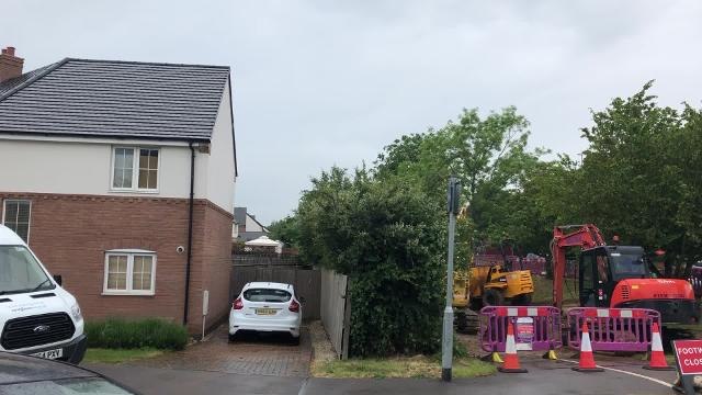 Traffic lights near Northampton burst water main will be removed today