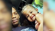 Stormi Webster Says 'Hi' And 'Bye' On Travis Scott's Instagram