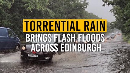 Edinburgh Flash Flooding