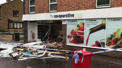 Fenny Compton ram raid