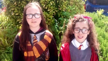 School becomes Hogwarts for the day as Abi casts her magic