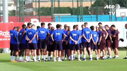 Griezmann: premier entraînement avec le Barça