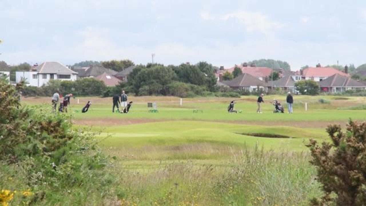 Colin Montgomerie at Royal Lytham and St Annes