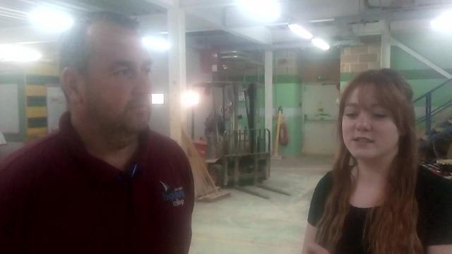 Teenager Abbey breaks down barriers in construction industry