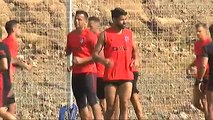 El Atlético de Madrid continúa su pretemporada en Segovia