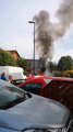 Van fire in Beaconside South Shields