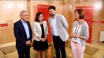 Reunión entre PSOE y ERC previa a la investidura de Sánchez