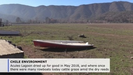 Dried-up Aculeo Lagoon shows the woes of climate change in Chile