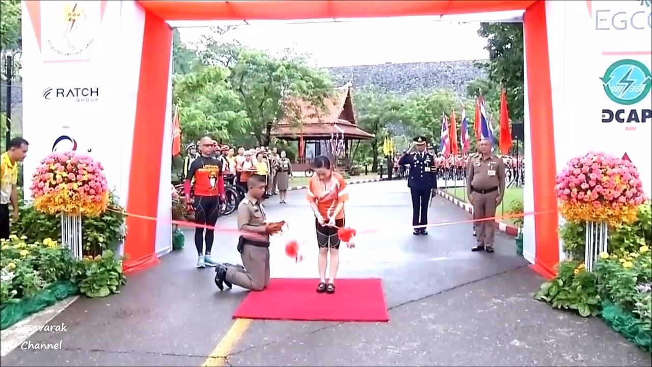 เจ้าฟ้าพัชรกิติยาภาฯ เสด็จไปทรง “ปั่นจักรยาน เฉลิมพระเกียรติ ๑๐.๒๘ กรกฎาคม BIKE@เขื่อนวชิราลงกรณ