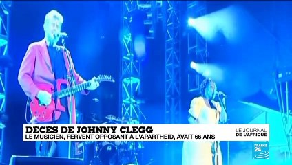 Le musicien Johnny Clegg, le "Zoulou blanc", est décédé à 66 ans