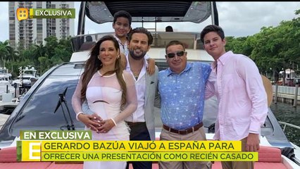 Gerardo Bazua viajó a España para ofrecer una presentación.