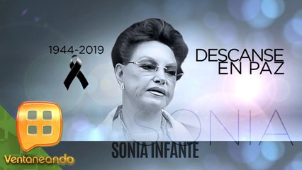 ¡Muere Sonia Infante a causa de una rara enfermedad en la columna vertebral!