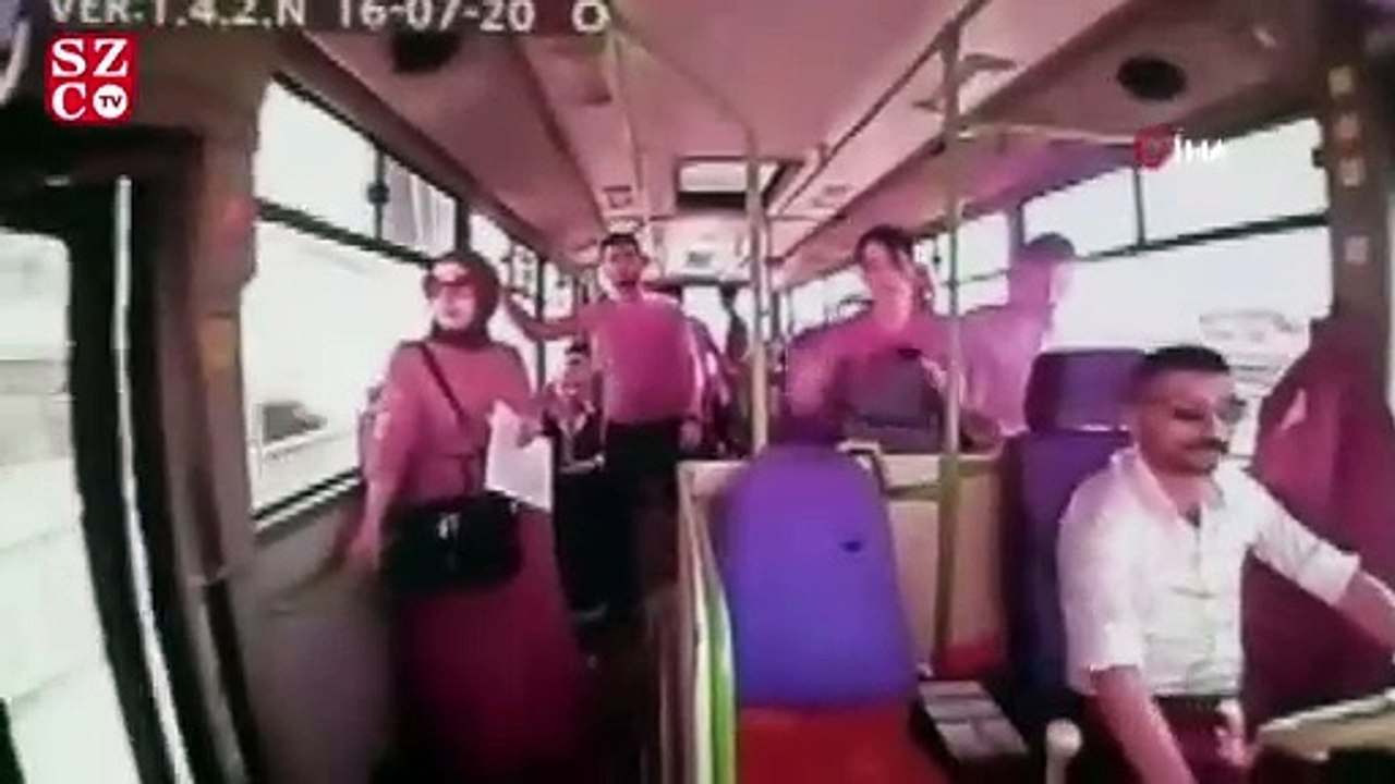 Genç kız halk otobüsünde ölüme böyle gitti