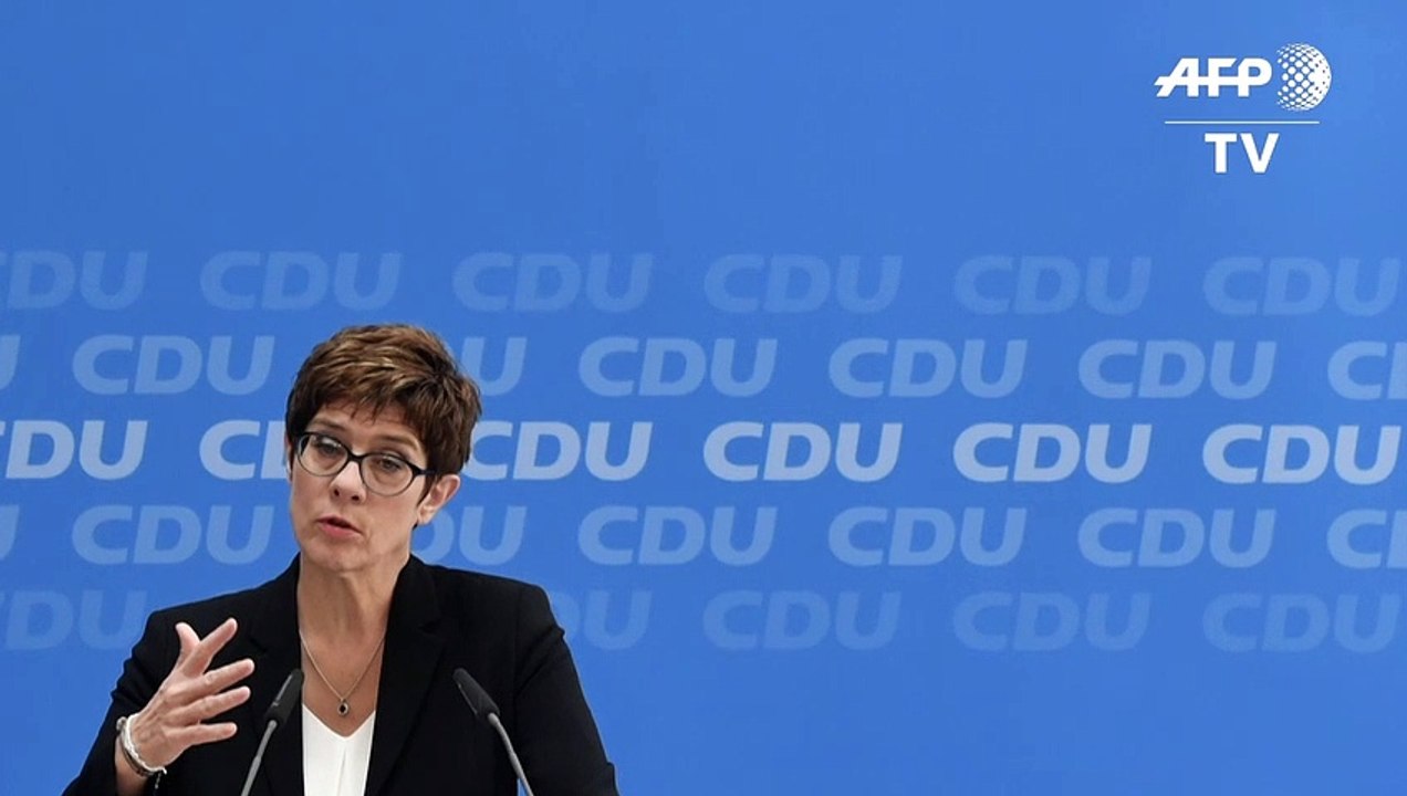 Kramp-Karrenbauer wird neue Verteidigungsministerin