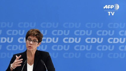 Kramp-Karrenbauer wird neue Verteidigungsministerin