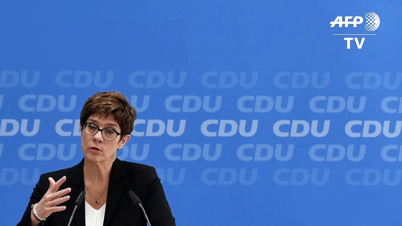 Kramp-Karrenbauer wird neue Verteidigungsministerin