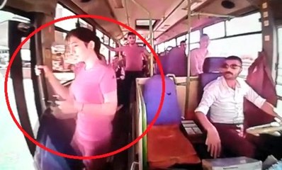 Genç kız halk otobüsünde ölüme böyle gitti