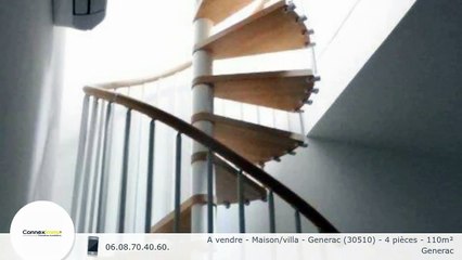 A vendre - Maison/villa - Generac (30510) - 4 pièces - 110m²