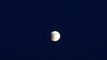 Eclipse parcial de luna en Sevilla