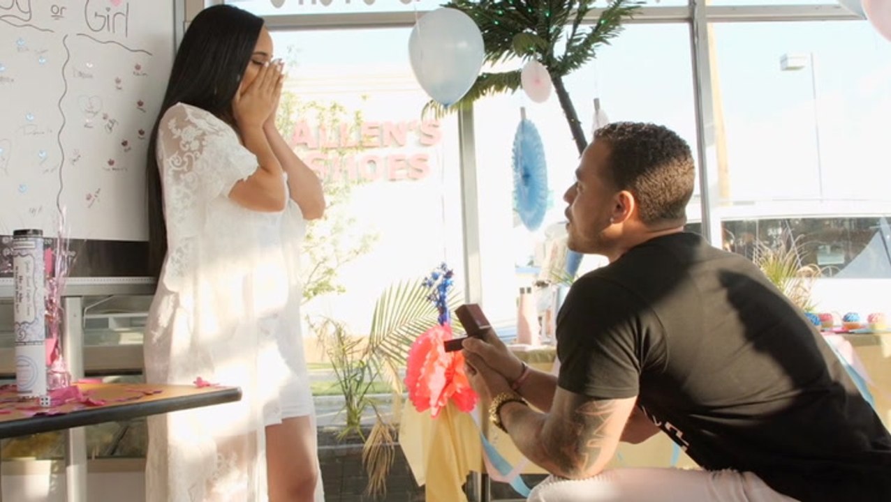 Exciting Gender Reveal Ends With Surprise Proposal