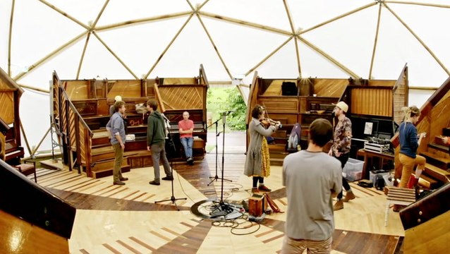 Unique Building Is Made Of Repurposed Pianos