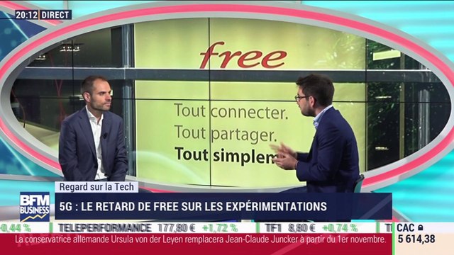 Le Regard sur la Tech: Free prend du retard sur les expérimentations de la 5G - 16/07