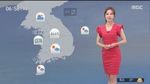 [날씨] 중부·전북 소나기, 더위 불쾌감 ↑