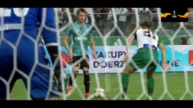El. Ligi Europy: Legia Warszawa 3-0 Europa FC / Skrót & Bramki (2019)