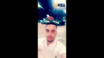 سمير شرطي مصري يتمنى فوز المنتخب الوطني الجزائري