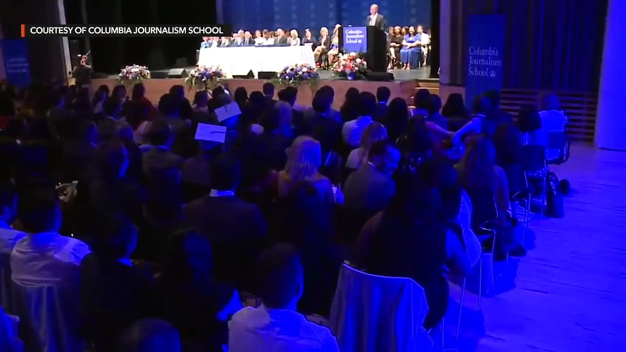 Maria Ressa delivers commencement speech at 2019 Columbia Journalism School graduation