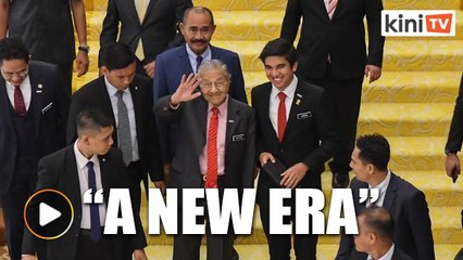 Dr Mahathir thanks the opposition for keeping their promise