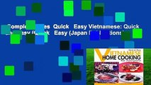 Complete acces  Quick   Easy Vietnamese: Quick and Easy (Quick   Easy (Japan Publications)) by