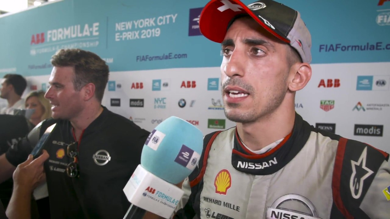 Formula E in New York City - Sebastien Buemi Reaction