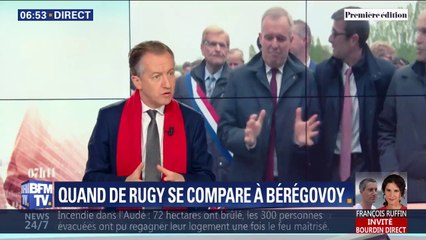 ÉDITO - "François de Rugy a tort de se comparer à Pierre Bérégovoy"