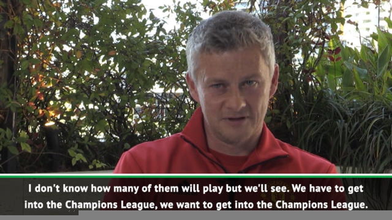Man United aiming for Europa League final - Solskjaer