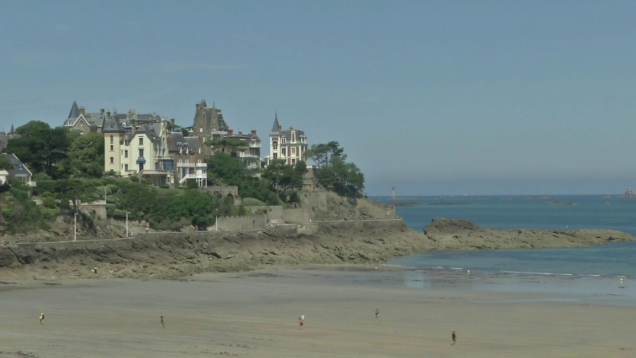 La ville la plus ensoleillée de France depuis début juillet est... Dinard, en Bretagne