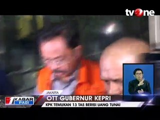 KPK: Banyak Uang Berserakan di Rumah Gubernur Kepri