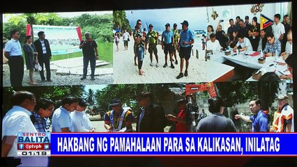 Hakbang ng pamahalaan para sa kalikasan, inilatag