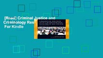 [Read] Criminal Justice and Criminology Research Methods  For Kindle