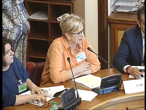 Roma - Lavoro e previdenza settore spettacolo, audizione sindacati (16.07.19)