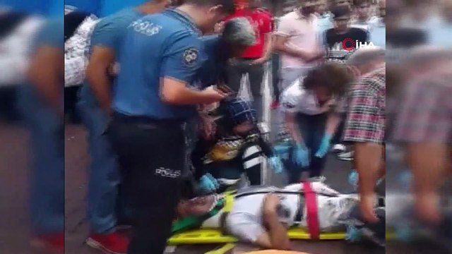 Dikkatsiz sürücü yaşlı adamı aracın altına aldı...Kaburgaları kırılan adamın feryatları yürekleri dağladı